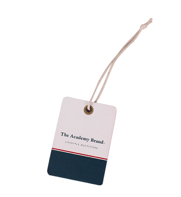 Custom Printing Clothing Paper Label Paper Bag Hangtag